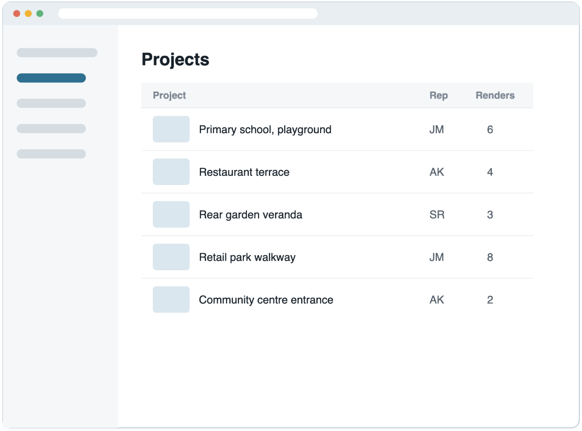 The Steplot web dashboard listing jobs and renders